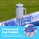 thumbnail image 4 of Tumbona hinchable para bronceado Float Sloosh XL, azul oscuro, 4 of 7