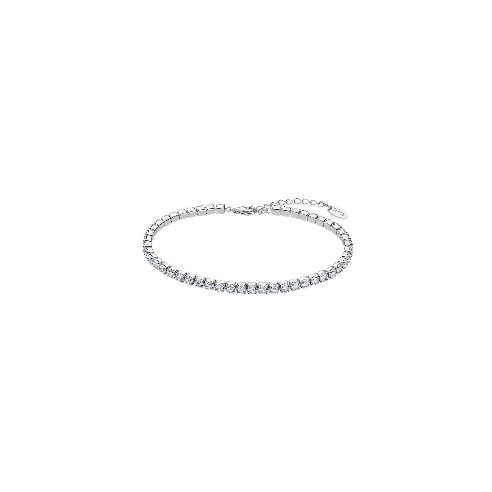 Collar Lp3452-2/1 Lotus Silver Mujer Men In Black