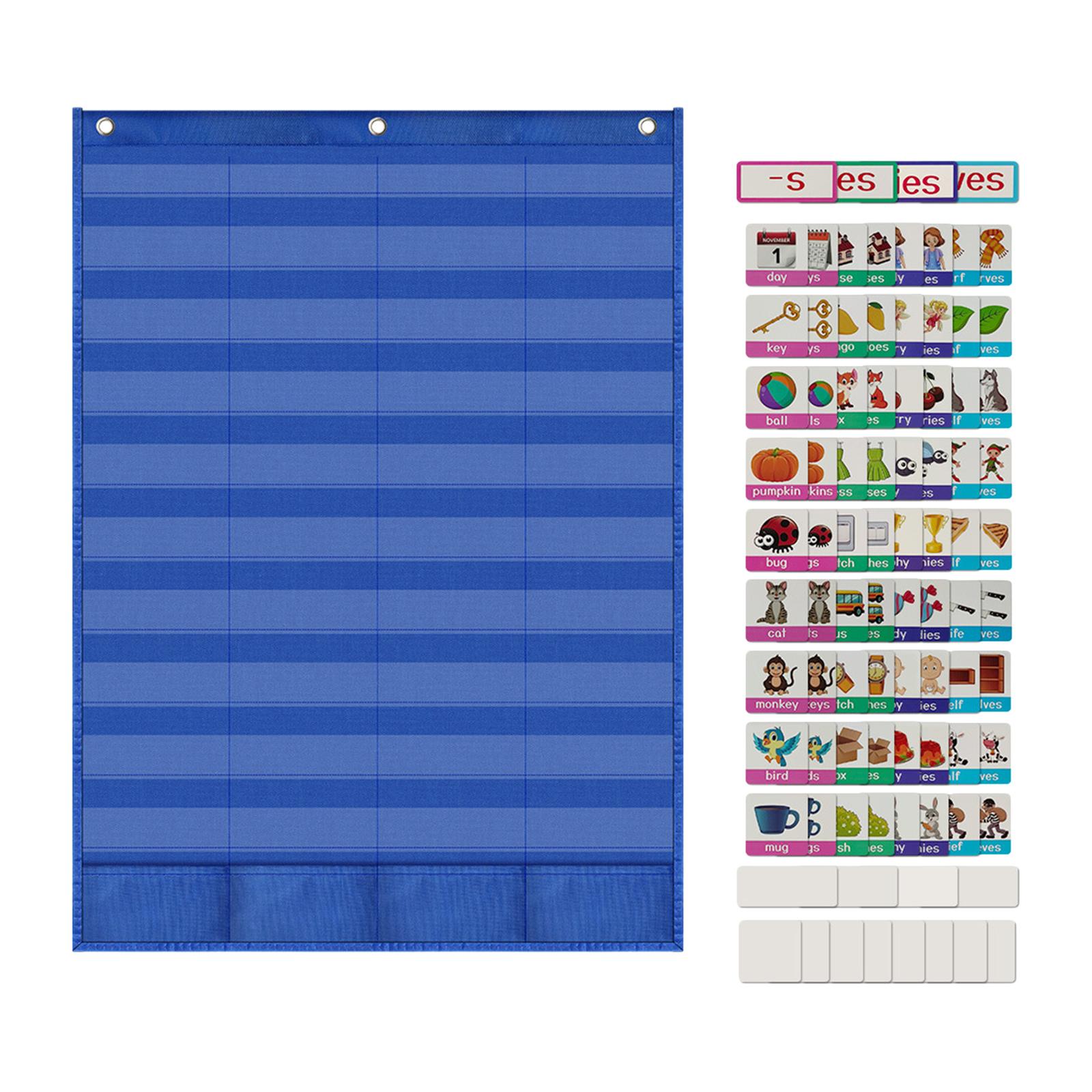Magideal - 88 Tarjetas De Bolsillo Gráfico Regalos Decoración Juguetes Educativos Para Preescolar Aprendizaje De La Primera Infancia Suministros Para Maestros Pa