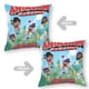 thumbnail image 2 of ¡Presiona Start! Fundas de almohada de terciopelo con tema, regalos de funda de almohada, decoración para el hogar, cojín de lanzar, regalo de cumpleaños para fans y parejas.66*66cm., 2 of 6