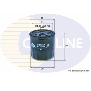 Filtro Aceite Para Auto Comline Eof254
