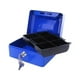 thumbnail image 2 of Caja Fuerte Metálica Dinero + Llave Seguridad 15x12cm Azul, 2 of 3