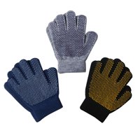 Guantes Evridwear Magic Stretch Gripper, 3 Pares, Para Niños De 6 A 8 Años
