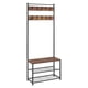 thumbnail image 5 of Colgador + Zapatero 70x32x175cm Negro Marron, 5 of 5
