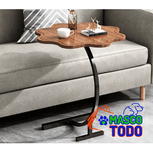 Genérico - Mesa Flor Redonda Living Lateral Mesa Auxiliar Centro Moderna