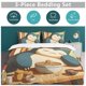 thumbnail image 5 of Snorlax Bed Duvet Cover Funny Anime Cartoon Bedding Sets Lightweight 3 Piece Comforter Sets, 5 of 5