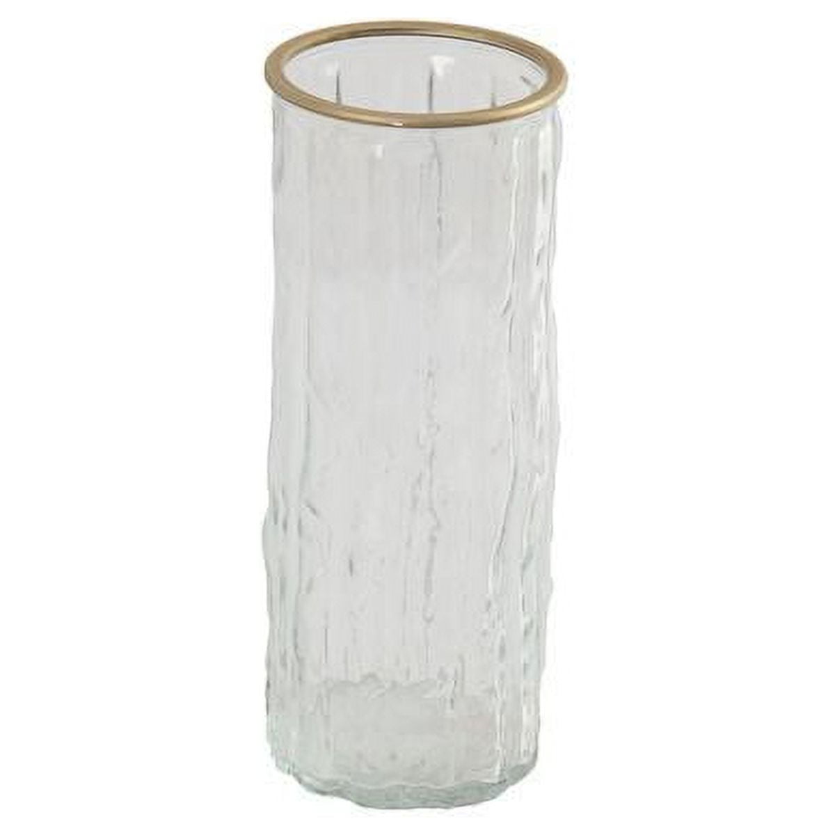 Oem - Florero Jarron Decorativo Vidrio Flores 26x10cm