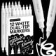 thumbnail image 1 of Marcador de Pintura ARTISTRO 12 Blanco de Punta Doble, 1 of 7