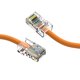 thumbnail image 1 of Cable Ethernet FireFold Cat6 15 m Naranja 550 MHz, 1 of 4