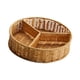 thumbnail image 1 of Cesta De Almacenamiento De Bocadillos Bandeja De Servicio Tejida Portátil Para Cocina De Hotel Y Hogar, 1 of 5
