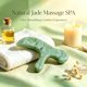 thumbnail image 3 of Masajeador LEOSENSE de Jade Nefrita Natural (10 × 6 × 1,6 cm) – Herramienta Gua Sha, 3 of 9
