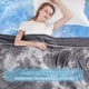 thumbnail image 2 of Manta refrescante Inhand 230 × 230 cm gris tamaño completo, 2 of 8