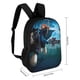 thumbnail image 2 of Mérida Princesa Valiente-theme Backpack, Campus style schoolbag Bookbag with Adjustable Shoulder Straps And Large Zip Compartment, Unisex Travel Bags., 2 of 6