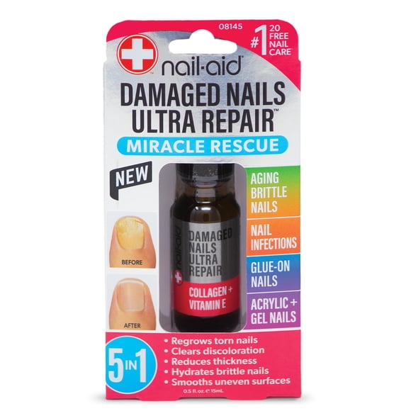 Nail-Aid Tratamiento multi-reparador 5 en 1 para uñas dañadas 15 ml