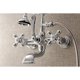 thumbnail image 4 of Grifo de bañera Kingston Brass AE558T1 de montaje en pared 7" (18 cm) cromo, 4 of 5