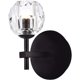 thumbnail image 1 of Aplique de Pared Eren Negro con Cristal Elegant Lighting, 1 of 7