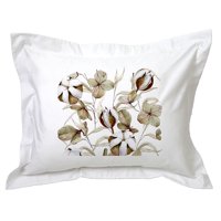 Tuyo Print - Funda De Almohada - - Flores De Algodón