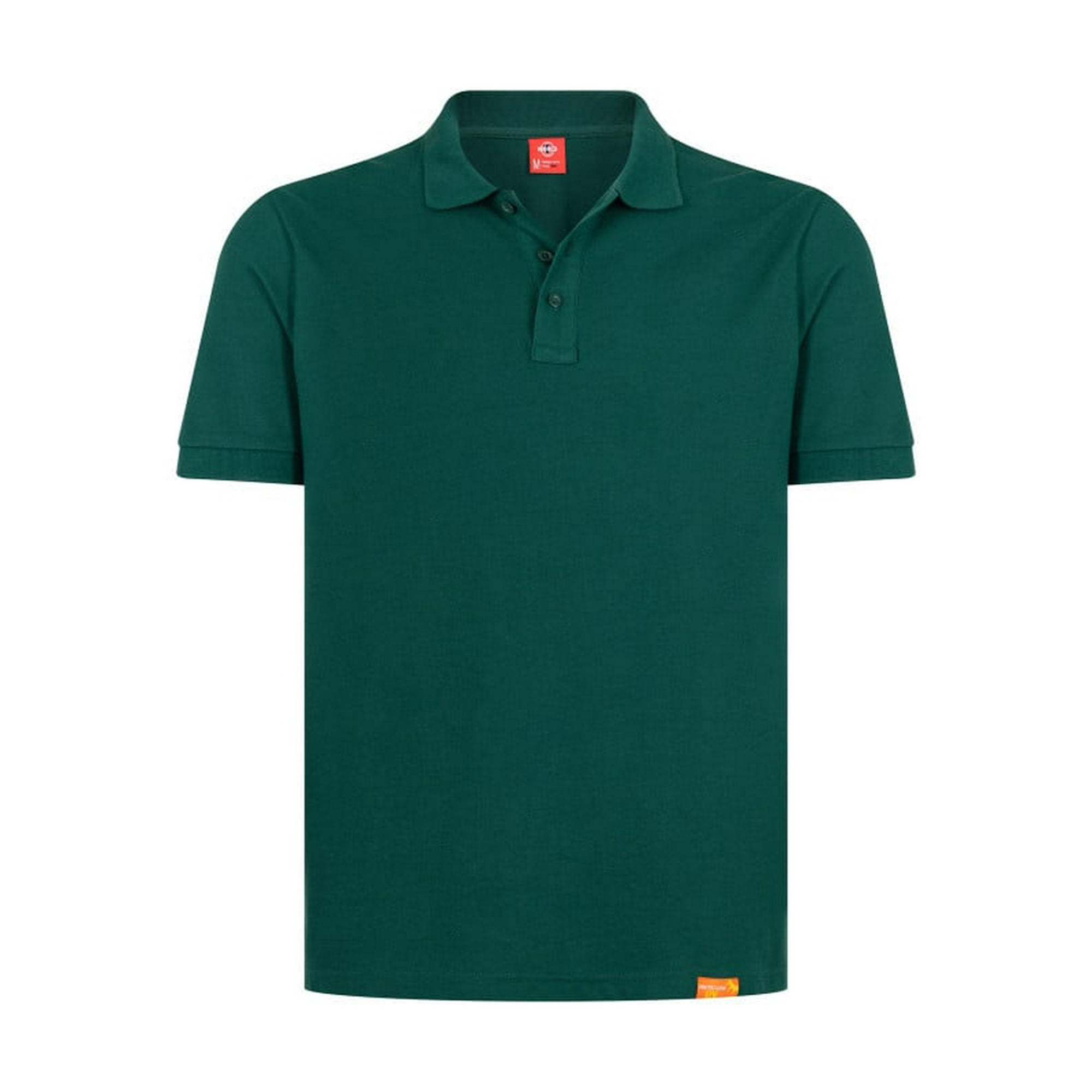 T-world - Polera Polo 60% Algodón Manga Corta Hombre Verde Pino