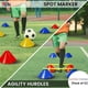 thumbnail image 2 of Conos de Fútbol GSi Jumbo, 12 unidades, 6 x 12 in, 2 of 3