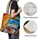 thumbnail image 3 of The Bugs Bunny & Road Runner Show Bolso de tela con estampado de lienzo para mujer, bolsa de compras reutilizable y estética, con cremallera interior, regalo para mujer,38*45cm., 3 of 6
