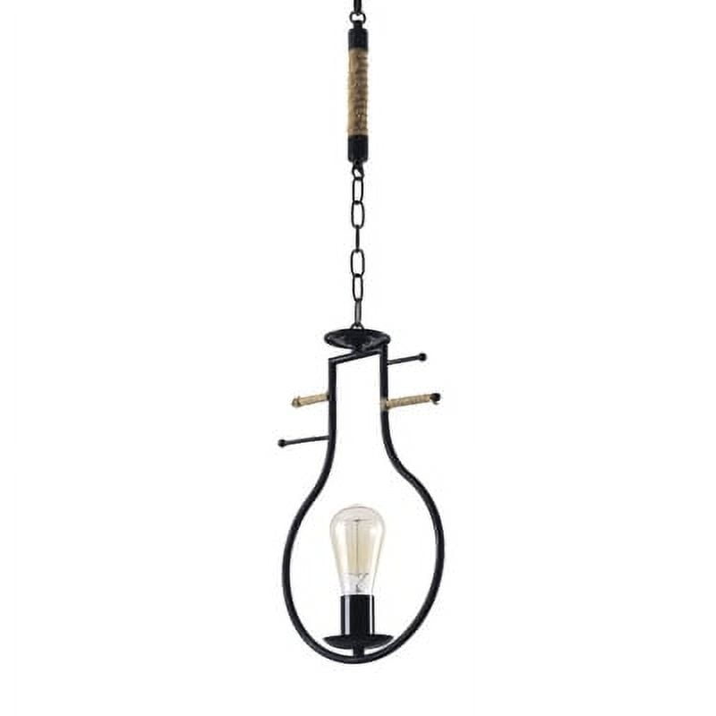 Hb Led - Lámpara Colgante Decorativa Rústica Diseño Violín E-27