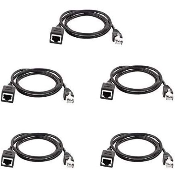 Cable de extensión Ethernet Yohii RJ45 macho a hembra de 1 m Cat6