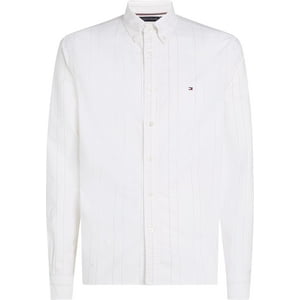 Camisa Tommy Hilfiger Heritage Oxford Fine Stripe Para Hombre