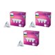 thumbnail image 1 of Bombilla LED PHILIPS sin parpadeo, paquete de 9 unidades, 50 W (equivalente), 1 of 6