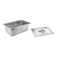 thumbnail image 1 of Deposito Gastronomico Acero Cocina Profesional 33x18x15cm, 1 of 3