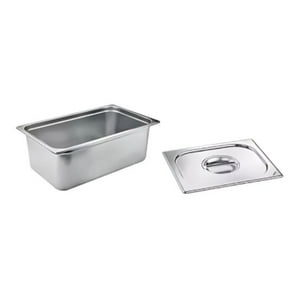 Disparo - Deposito Gastronomico Acero Cocina Profesional 33X18X15Cm