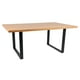 thumbnail image 2 of Mesa Rectangular Ámbar Claro 160X90 | Estilo Industrial, 2 of 4