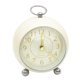 thumbnail image 1 of Reloj de alarma silencioso de mesa de cuarzo junto a la cama con beige claro, 1 of 5