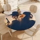 thumbnail image 4 of El valle robado-theme Fitted Round Tablecloths Elastic Edged Table Covers Waterproof Table Cloth for Kitchen Holiday Party Tables Decor 120cm, 4 of 6