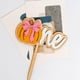 thumbnail image 3 of Cake Topper Upfirst Wooden Pumpkin One, tema de Halloween, 3 of 7
