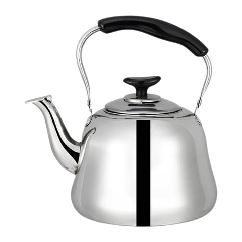 Magideal - Hervidor Con Silbido, Hervidor De Agua Con Sonido, Hervidor Doméstico De 1L, Tetera De Café Antioxidante Con Colador Extraíble Para Olla De Estufa