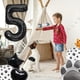 thumbnail image 3 of Set de globos con estampado de patas de mascota en blanco y negro, 3 of 4