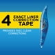 thumbnail image 2 of Cinta Correctora Wite out Exact Liner 19 8 Pies Paquete De 18, 2 of 7