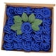 thumbnail image 2 of PE Espuma Rosa Flores Día De San Valentín Decoración Dama De Honor Ramo Accesorios Azul Oscuro, 2 of 5