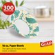 thumbnail image 2 of Cuencos de papel desechables con diseño de hojas de palma, 16 oz, 300 unidades, 2 of 6