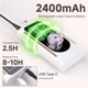 thumbnail image 5 of Taladro de uñas Puriom portátil eléctrico 45000 RPM blanco con brocas, 5 of 7