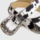 thumbnail image 3 of Cinturón Mujer hubilla Western Boho Chic blanco Talla Única, 3 of 4