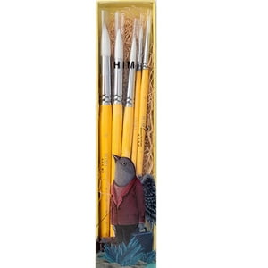 Himi - Little Bird Set De 5 Pinceles Acuarela Yellow