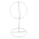 thumbnail image 1 of Sombrero De Bola Soporte Sombrero Pantalla Pantalla Pantalla De Pantalla Soporte Metal Blanco, 1 of 5