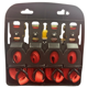 thumbnail image 3 of Set 4 Eslingas de Amarre Rojo 3,5Metros 1200Lb, 3 of 3