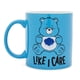 thumbnail image 1 of Taza de café plateada Buffalo Care Bears Grumpy Bear Like I Care, 1 of 8