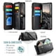thumbnail image 2 of CaseMe Funda de Cuero para Samsung Galaxy S26 Ultra 5G con Billetera [Bloqueo RFID] con Ranura para Billetes con Zíper y 10 Tarjeteros, Funda de Cuero PU Suave con Correa Magnética para el Hombro y l, 2 of 9