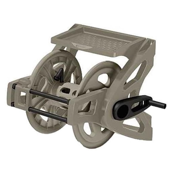 Carrete para manguera de jardín Suncast Slide Trak, capacidad de 175 pies