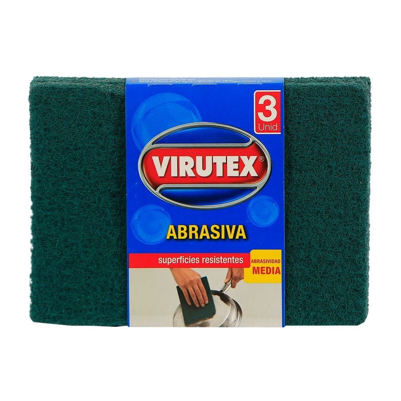 Virutex - Esponja Multiuso Superficies Resistentes