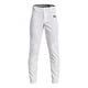 thumbnail image 1 of Pantalón de béisbol Under Armour Utility para niños, blanco/negro, talla XL, 1 of 1