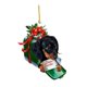 thumbnail image 5 of Adorno Para árbol De Navidad Con Dise?o De Perro Salchicha, Letreros Colgantes Para Festival, Estilo Interior F, 5 of 5